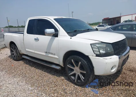 2005 Nissan Titan Se z USA, uszkodzony, nr VIN 1N6BA06A45N547835